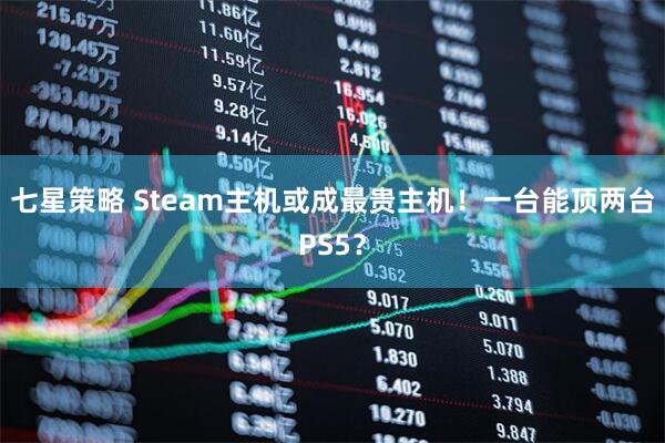七星策略 Steam主机或成最贵主机！一台能顶两台PS5？